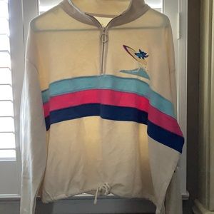 Disney her universe stitch half zip pullover size large NWT